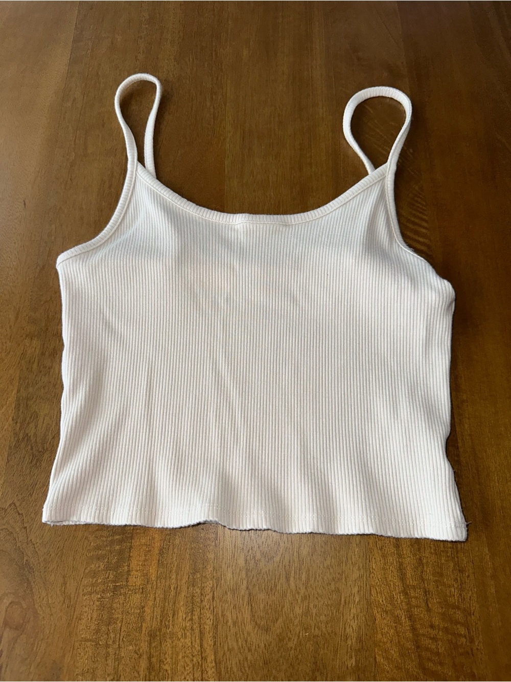 Cream Tank Top - American Eagle